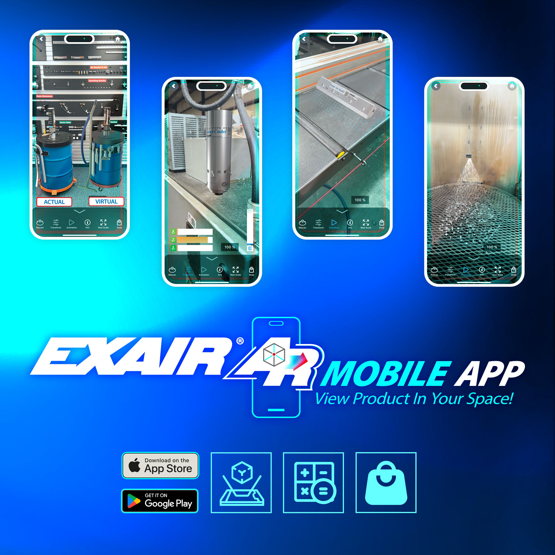 The EXAIR New Mobile App Enhances User Experience