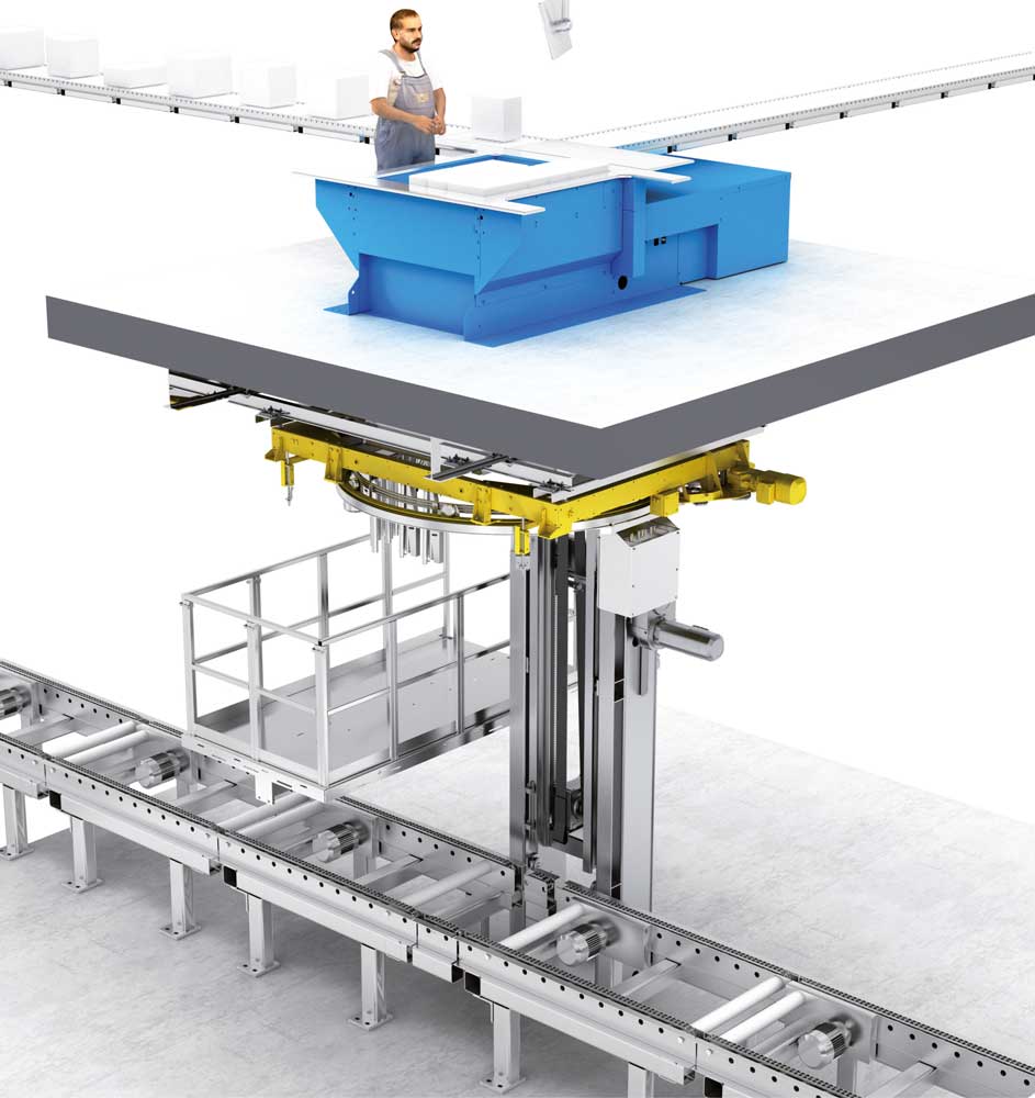 WINKEL FAST PICK STATION: Ergonomic Palletizing, Depalletizing, and Mixed Packing for Maximum Efficiency
